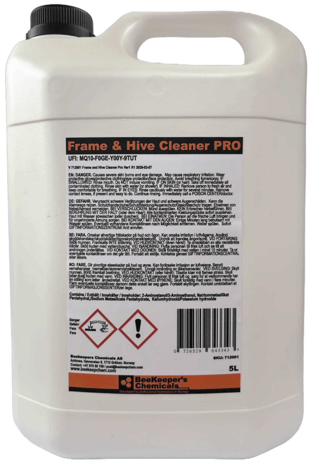 Frame & HIve Cleaner PRO