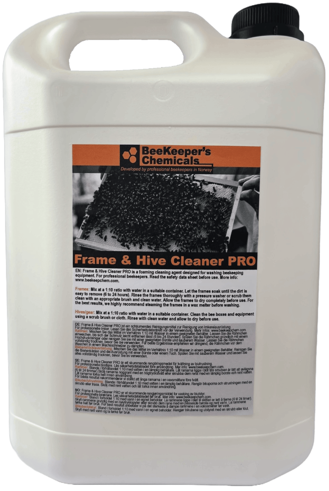 Frame & HIve Cleaner PRO – Beekeeper´s Chemicals AS